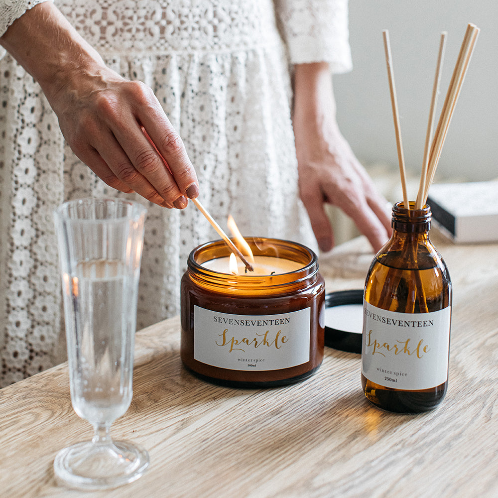 Sparkle / Winter Spice candle