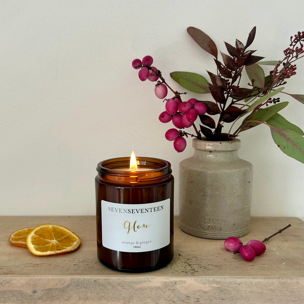 Glow / Orange & Ginger candle
