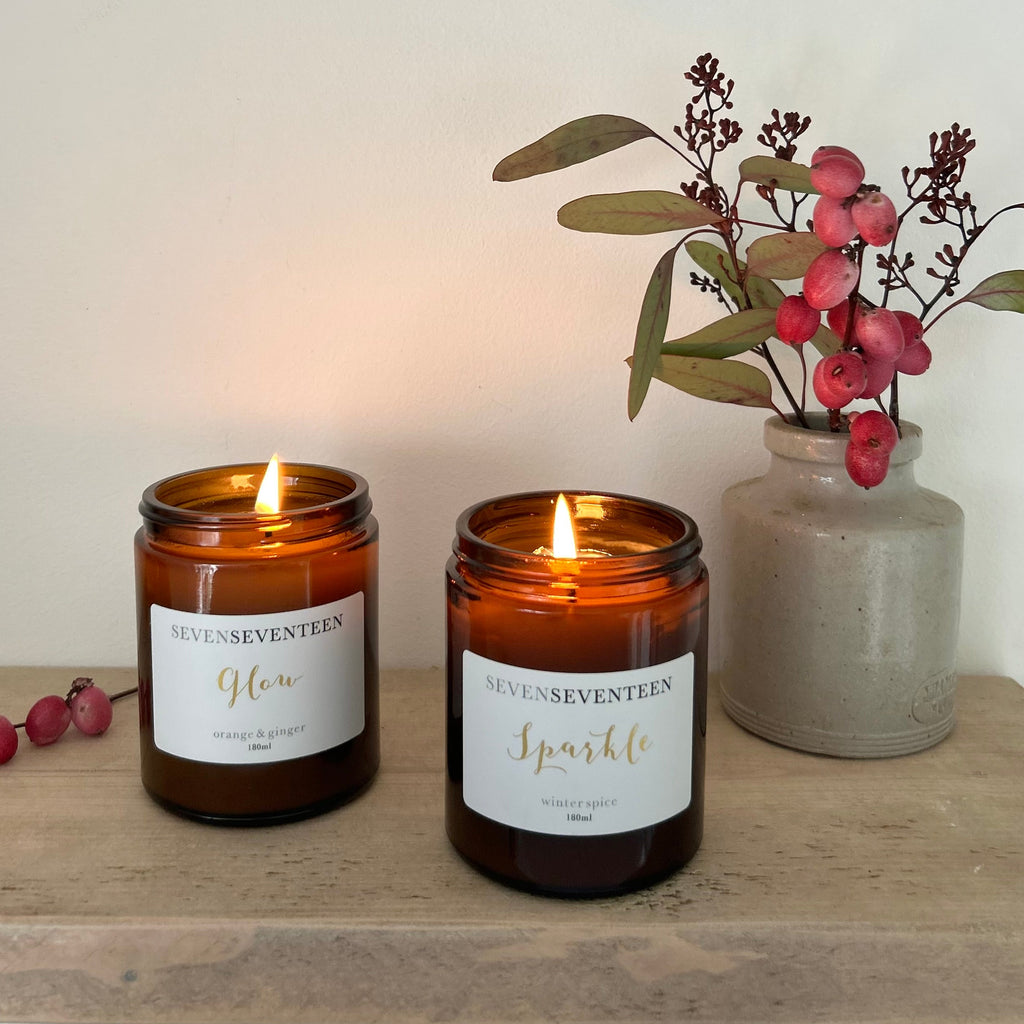 Glow / Orange & Ginger candle