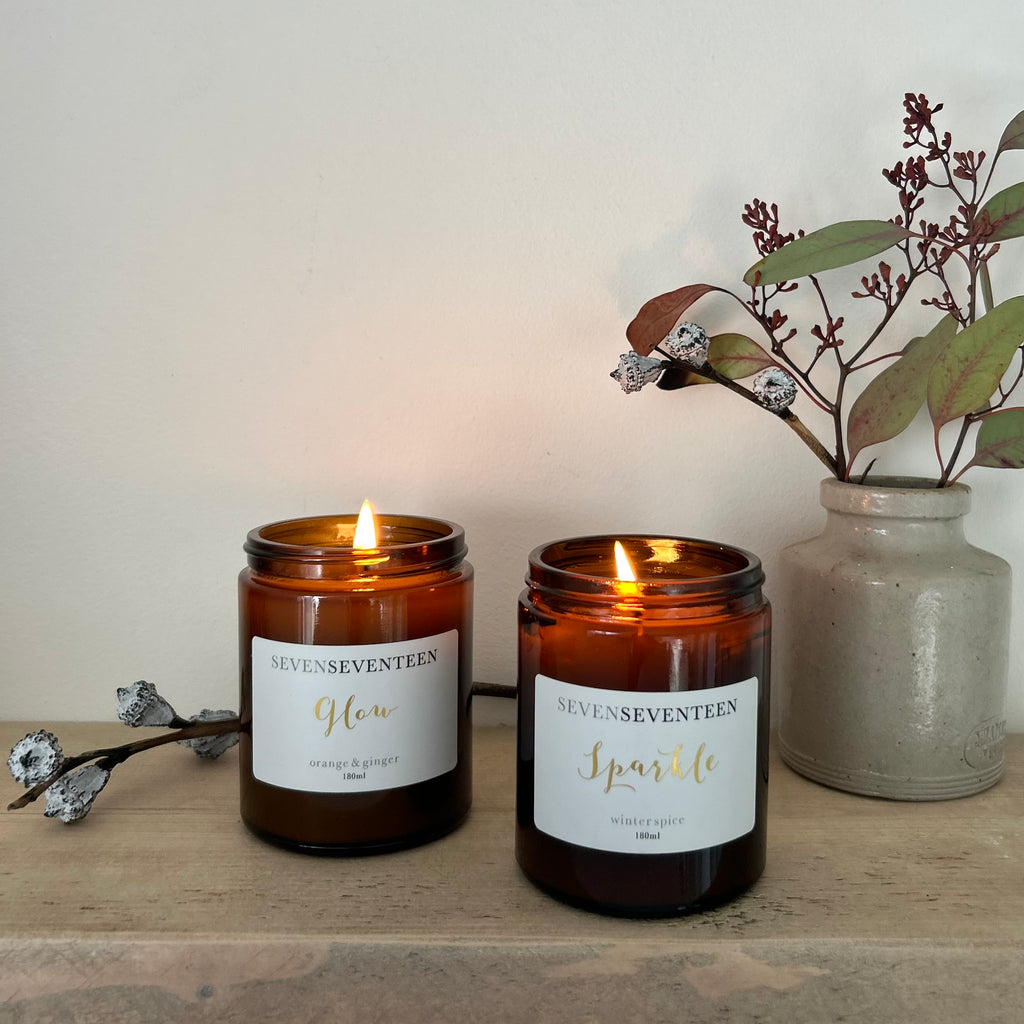 Glow / Orange & Ginger candle