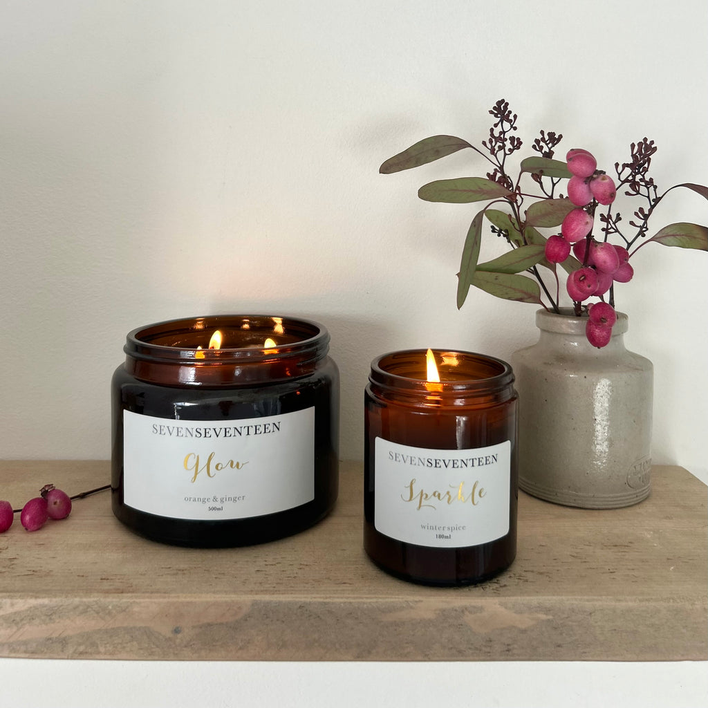 Glow / Orange & Ginger candle