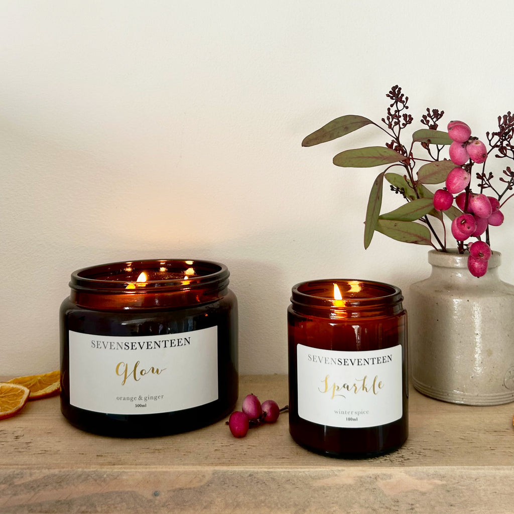 Glow / Orange & Ginger candle