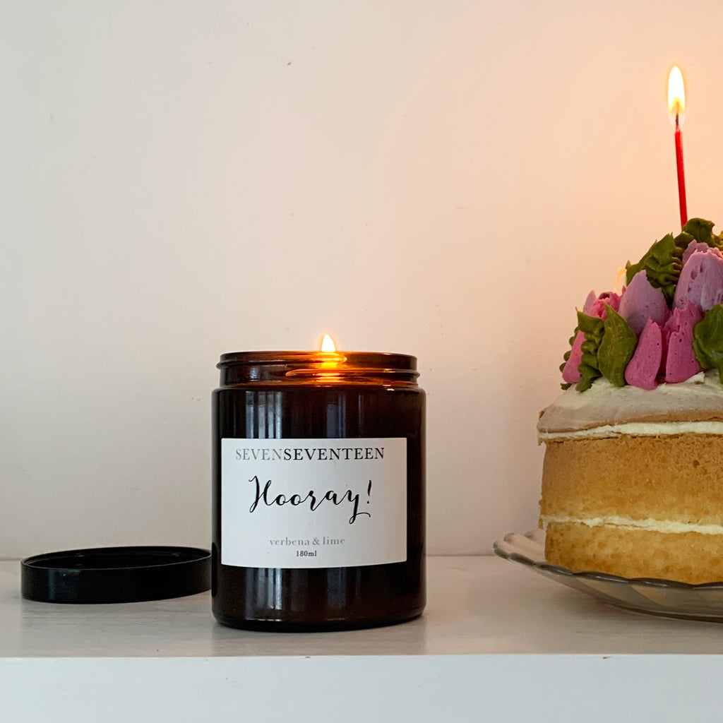 Hooray / Verbena & Lime Candle