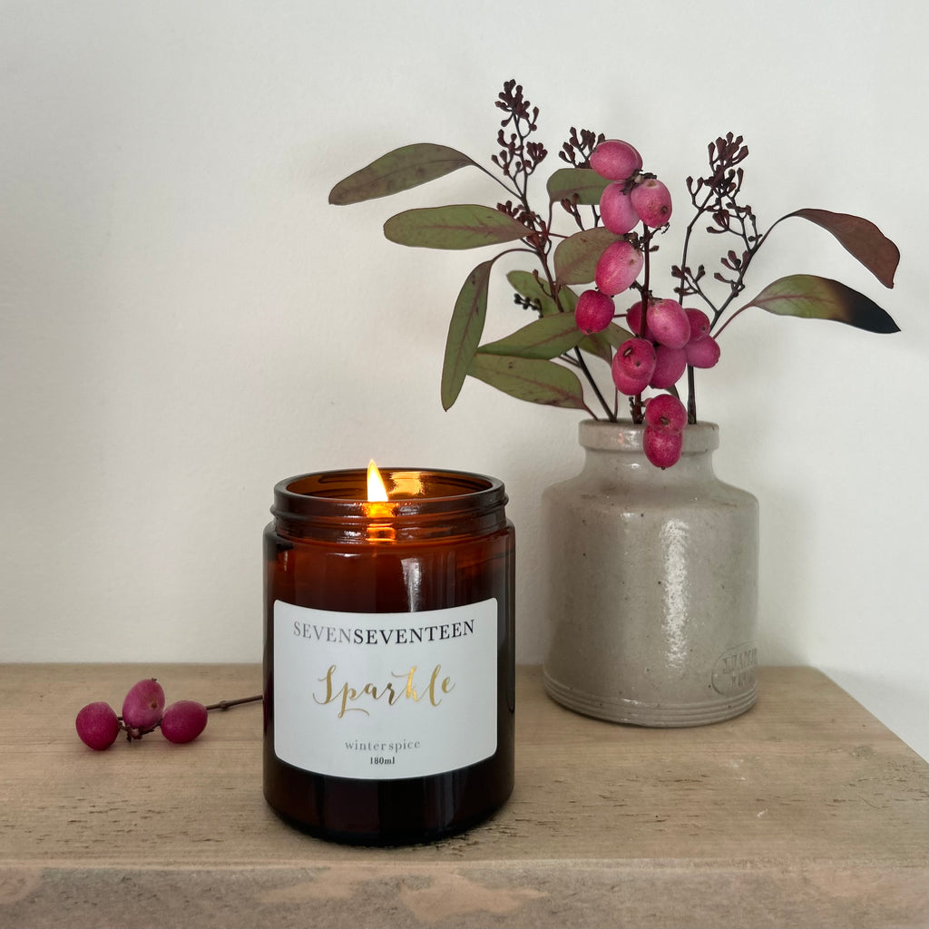 Sparkle / Winter Spice candle