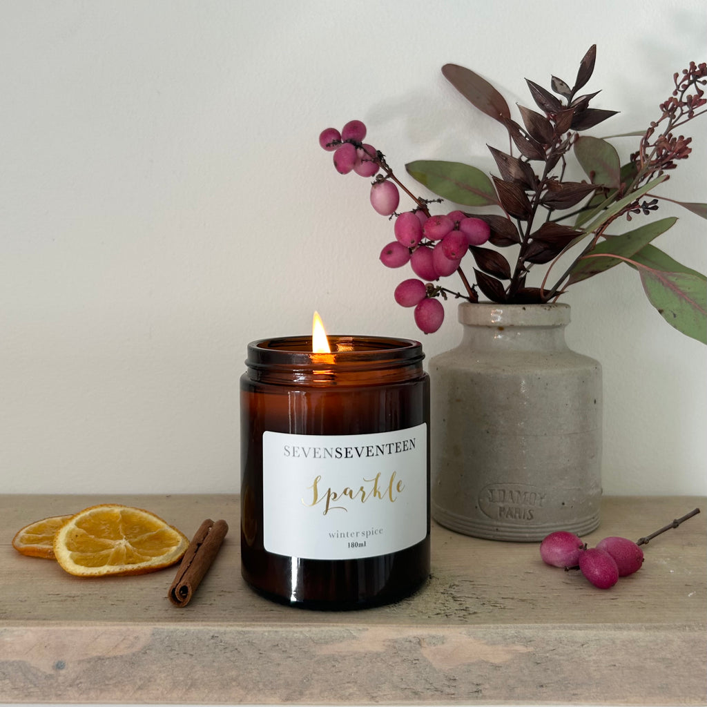 Sparkle / Winter Spice candle